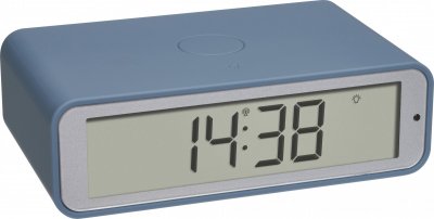 TFA  Dostmann 60.2560.06 radiopilot&eacute;(e) R&eacute;veil bleu Heures de r&eacute;veil 1