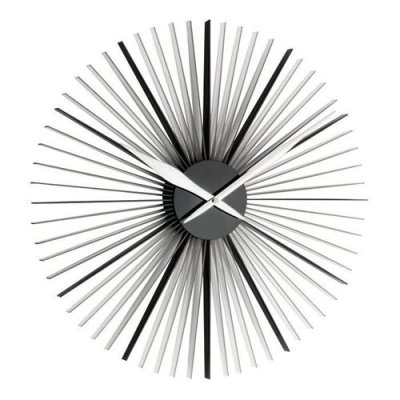 Tfa Dostmann 60.3023.01 Daisy Xxl Wall Clock Noir