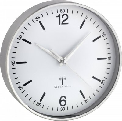 TFA Dostmann 60.3503.02 radiopilot&eacute;(e) Horloge murale 195 mm x 45 mm