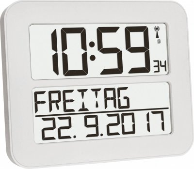 Tfa Dostmann 60.4512.02 Alarm Clock Blanc