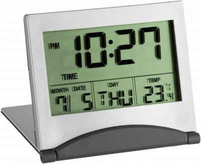 TFA DOSTMANN  981.054 Alarm Clock Argent&eacute;
