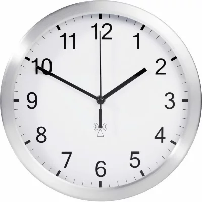 Tfa dostmann horloge murale gris claire