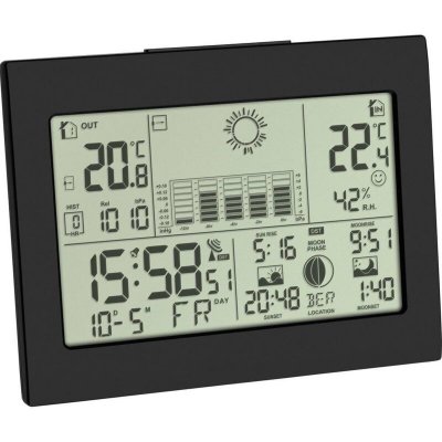 TFA DOSTMANN  - Station m&eacute;t&eacute;o radiopilot&eacute;e horizon 35.1155.01