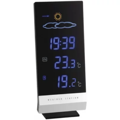 TFA DOSTMANN  - Station m&eacute;t&eacute;o radiopilot&eacute;e num&eacute;rique 35.1093 X45200