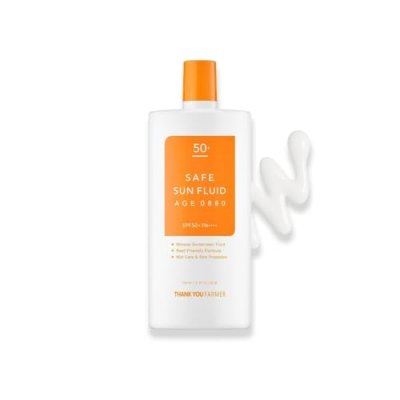 THANK YOU FARMER  - Safe Sun Fluid Age 0880 Cr&eacute;me solaire 100 ml