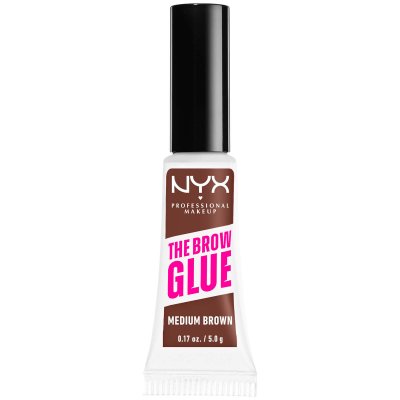 NYX PROFESSIONAL MAKEUP The Brow Glue Instant Styler Medium Brown