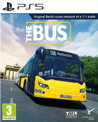 The Bus Aerosoft PS5 Simulation de bus Berlin MAN VDL Scania multilingue - Neuf