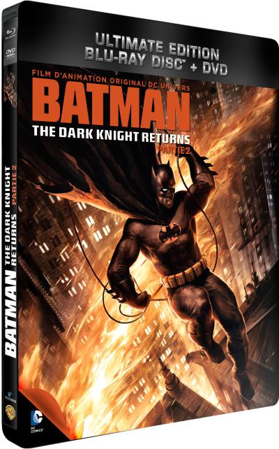 The Dark Knight Return - Partie 2 - Combo Blu-Ray + DVD - Ultimate Edition - Bo&icirc;tier M&eacute;tal