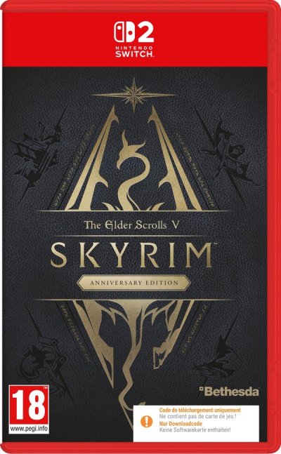 MICROSOFT The Elder Scrolls V: Skyrim - Anniversary Edition &bull; Jeu Nintendo Switch 2
