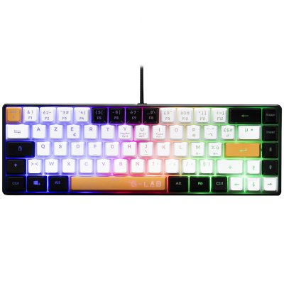 THE G LAB The G-Lab Keyz Hydrogen - Noir / Blanc / Orange (AZERTY)