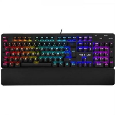 THE G LAB THE GLAB KEYZ RUBIDIUM CLAVIER MECANIQUE RED SWITCH ET RGB COMPLeTEMENT PERSONNALISABLE AV