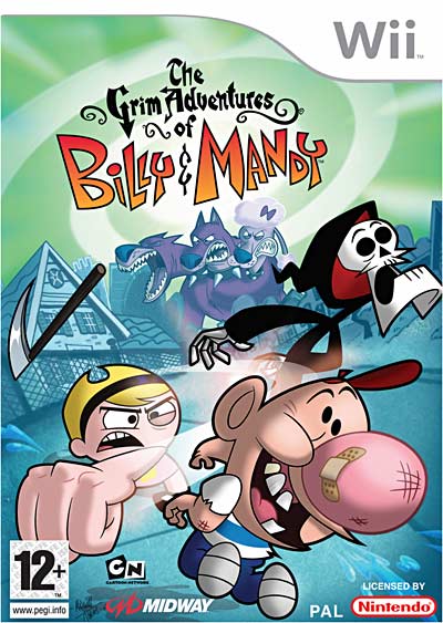 The Grim Adventures Of Billy & Mandy - Ensemble Complet - Wii