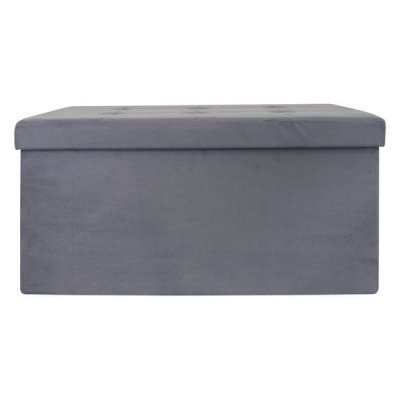 THE HOME DECO FACTORY THE HOME DECO FACTOR Coffre Banc Pliable Polyester 76, 50 x 37, 50 cm
