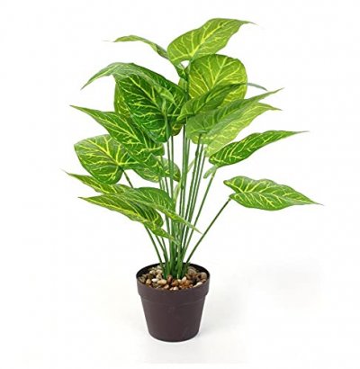 HOME DECO FACTORY The  - Plante verte artificielle en pot 55 cm