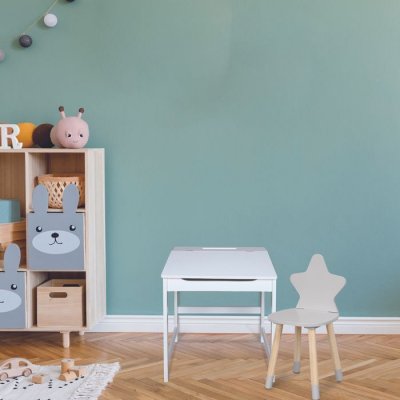 HOME DECO KIDS The  - Bureau pupitre enfant en bois Charlie - Blanc