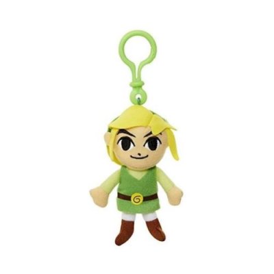 JAKKS PACIFIC The Legend of Zelda - Porte-cl&eacute;s peluche Link (Wind Waker) 8 cm