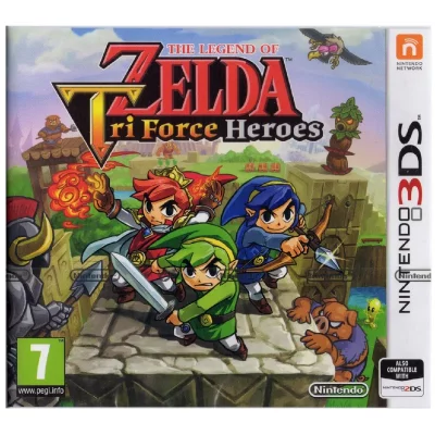 The Legend of Zelda: Tri Force Heroes (3DS) - Import Anglais