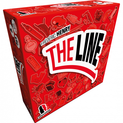 ASMODEE The Line Rouge - Jeu de societe