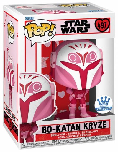 FUNKO The Mandalorian - Pop Valentines N&deg; 497 - Bo Katan  Exclusive