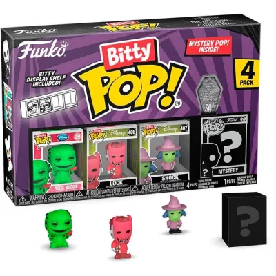 FUNKO The Nightmare Before Christmas - Oogie Boogie Bitty POP! 4PK -