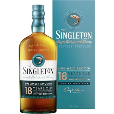 THE SINGLETON  Of Dufftown 18 Years 70cl Whisky + Coffret cadeau