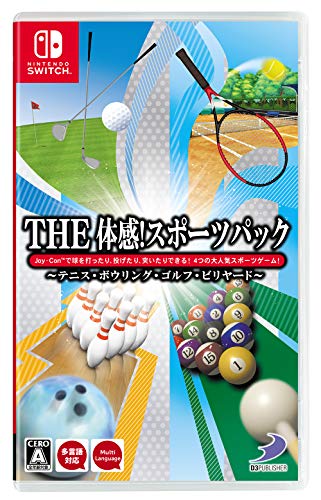  The Taikan! Sports Pack: Tennis, Bowling, Golf, Billiard Pour Nintendo Switch