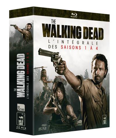 The Walking Dead-L'int&eacute;grale des Saisons 1 &agrave; 4 [Blu-Ray]