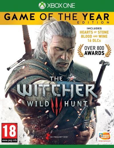 The witcher 3 wild hunt goty xbox one
