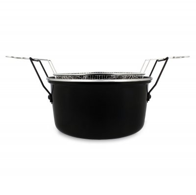 MENASTYL TheKitchenette Friteuse du Nord 28 cm Noire