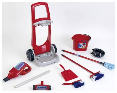 KLEIN Theo  Chariot d'entretien enfant aspirateur Vileda Upright 6720