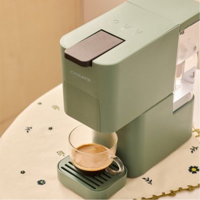 CREATE Thera Studio - Machine &Agrave; Caf&eacute; Multi-capsules Expresso Et Caf&eacute; Moulu