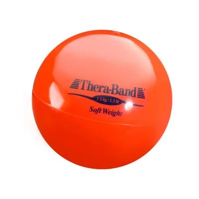 THERA BAND TheraBand - Soft Weight - Disque d'&eacute;quilibre taille 1,5 kg, rouge