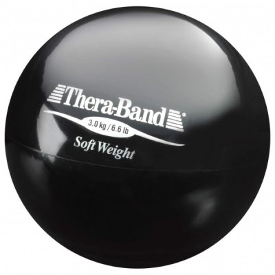 THERABAND  - Soft Weight - Disque d'&eacute;quilibre taille 3,0 kg, noir/gris
