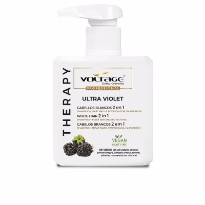 VOLTAGE COSMETICS Therapy Ultra Violet cabellos blancos 2 en 1 champ&uacute;-mascarilla 500 ml