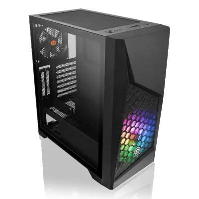 THERMALTAKE  Commander G32 Tg Argb Tower Box Rouge