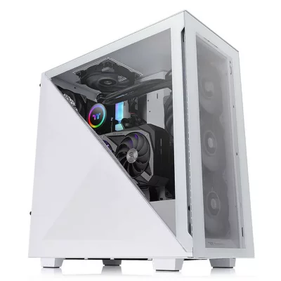 THERMALTAKE  Divider 300 TG Snow Midi Tower Blanc