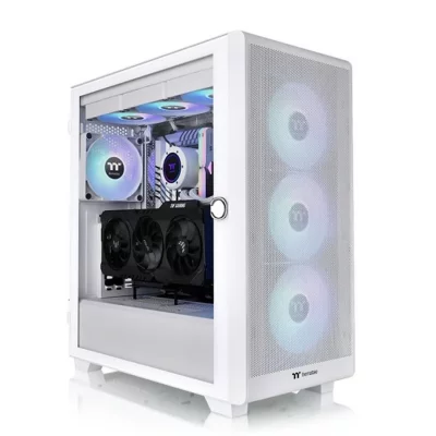 THERMALTAKE  S250 ARGB - Bo&icirc;tier moyen tour - Blanc - RGB - Fen&ecirc;tre