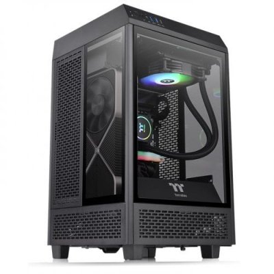 THERMALTAKE  The Tower 100 Mini Tower Noir, Moyen tour