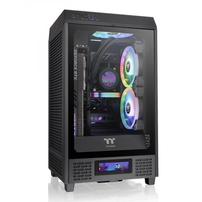 THERMALTAKE  TT The Tower 200 Black mITX CA-1X9-00S1WN-00