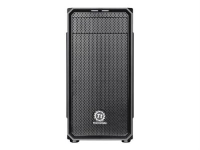 THERMALTAKE  Versa H15 - Tour - micro ATX - pas d'alimentation (PS/2) - noir - USB/Audio 