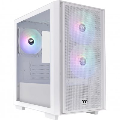 THERMALTAKE  Versa H16 TG ARGB Micro Tower Blanc - Neuf