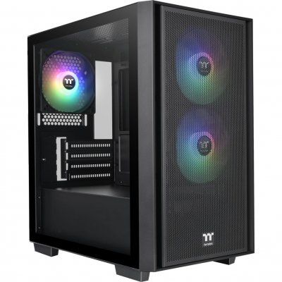THERMALTAKE  Versa H16 TG ARGB Micro Tower Noir - Neuf