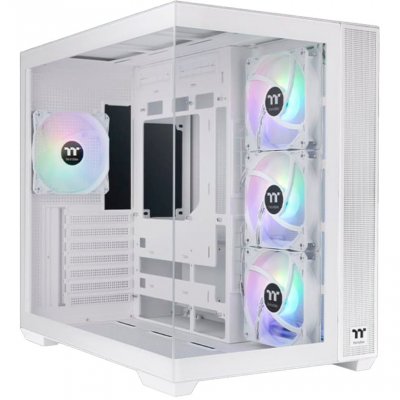 THERMALTAKE  View 380 TG ARGB Snow Midi Tower Blanc - Neuf