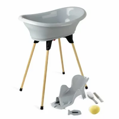 THERMOBABY  Pack de Bain Vasco 7 En 1 Gris Charme