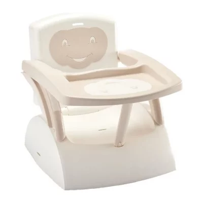 THERMOBABY  Rehausseur de chaise enfant 2en1, off-white 