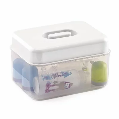 THERMOBABY &reg; St&eacute;rilisateur pour biberons double-usage, blanc