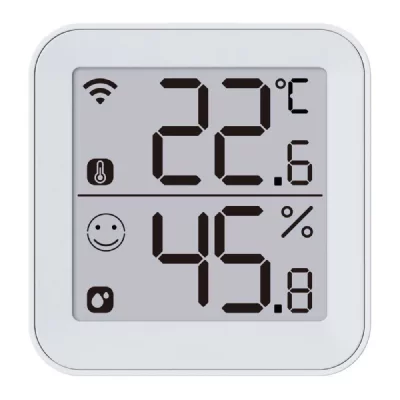 KONYKS Thermom&egrave;tre et Hygrom&egrave;tre connect&eacute; Wifi, Grand &eacute;cran