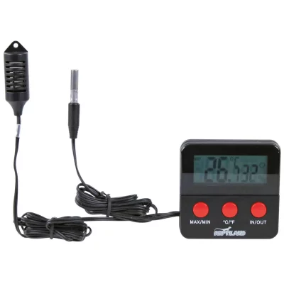 TRIXIE Thermom&egrave;tre_Hygrom&egrave;tre Num&eacute;rique, avec Capteur Distant 6x6 cm 