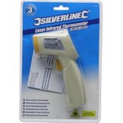 SILVERLINE Thermom&egrave;tre infrarouge laser - -20 &deg;C &agrave; + 320 &deg;C