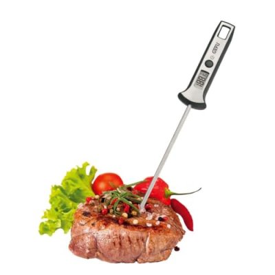 GEFU Thermom&egrave;tre num&eacute;rique SCALA  Acier inoxydable Argent